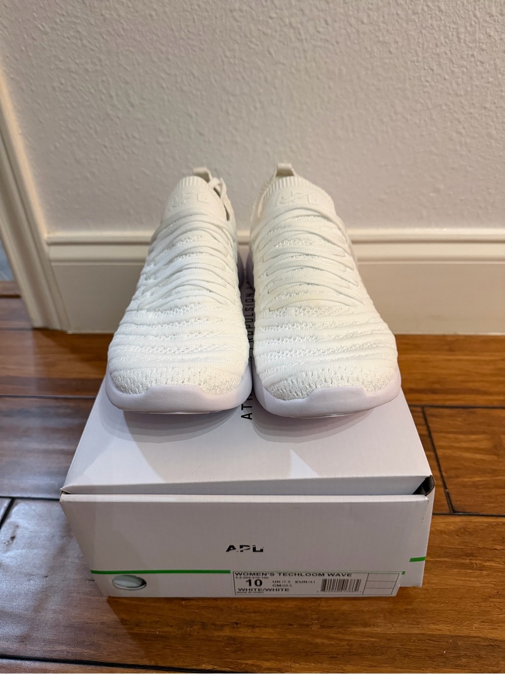 APL TechLoom Wave Women's Athletic Sneakers in White - Picture 2 of 3